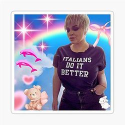 Trisha Paytas Italian Stamp