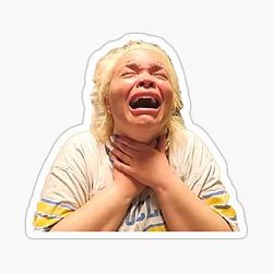 Trisha Paytas Crying Sticker
