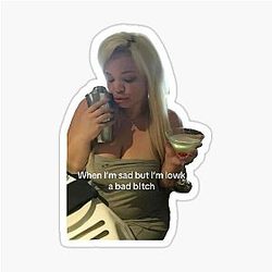 Trisha Paytas Meme Sticker