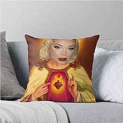 Trisha Paytas Jesus Throw Pillow