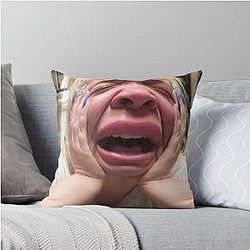 Trisha Paytas Meme Throw Pillow