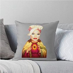 Trisha Paytas Jesus Throw Pillow