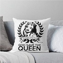 Trisha Paytas God Save The Queen Throw Pillow