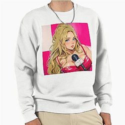 Just Trish Anime Style Pullover Sweatshirt