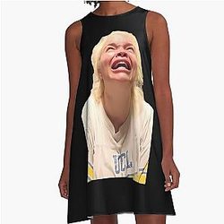 Trisha Paytas Crying in A-Line Dress on Youtube