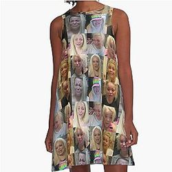 Trisha Paytas Meme A-Line Dress