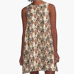 Trisha Paytas in an A Line Dress