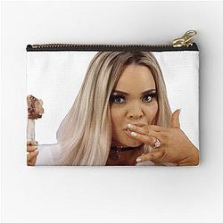 Trisha Paytas eating a Pouch