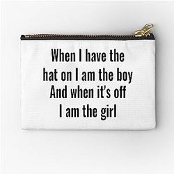 Trisha Paytas Shallow Zipped Pouch