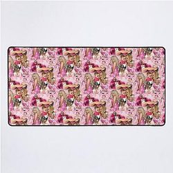 Trisha Paytas Malibu Pink Poster Desk Mat