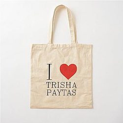 I Heart Classic Trisha Paytas Cotton Tote Bag