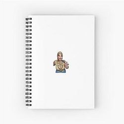 Trisha Paytas Egyptian King Tut Buryed with a Donkey Spiral Notebook