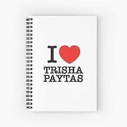 I Love Trisha Paytas Spiral Notebook