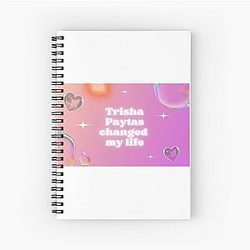 Trisha Paytas Spiral Notebook