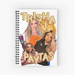 Trisha Paytas Spiral Notebook