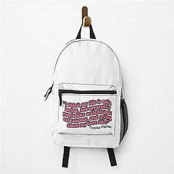 Trisha Paytas Quote Backpack