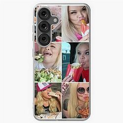 Trisha Paytas Eating Show Mukbang Queen of YouTube Samsung Galaxy Soft Case
