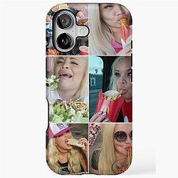 Trisha Paytas Eating Show Mukbang Queen of YouTube iPhone Case