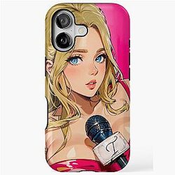 Just Trish Anime Style iPhone Tough Case