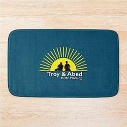 Troy and Abed in the Morning Bathroom Mat