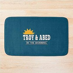 Troy and Abed in the Morning Bath Mat