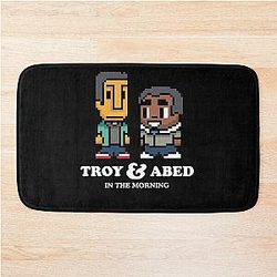 My Favorite People Troy Abed Art Bath Mat