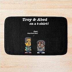 Troy Abed Poster Vintage Bath Mat