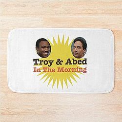 Troy and Abed in the Morning Bath Mat