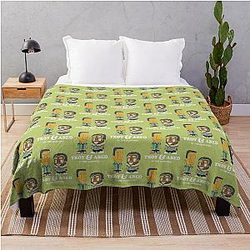 Troy and Abed Throw Blanket