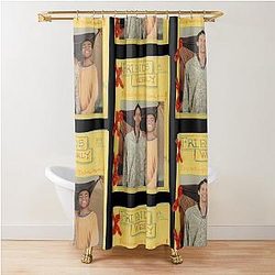 Troy and Abed on a Cover Curtain