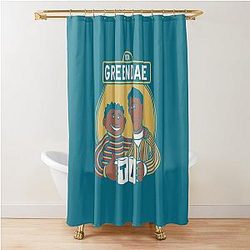 Troy and Abed Shower Curtain