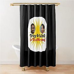 Troy and Abed in the Morning Shower Curtain