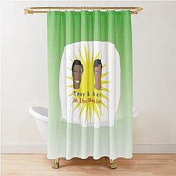 Troy and Abed in the Morning Shower Curtain