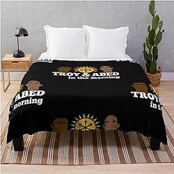 Community Troy Abed in the morning Throw Blanket