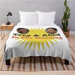 Troy and Abed in the Morning Throw Blanket