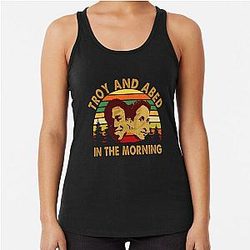 Troy and Abed in the Morning Racerback Tank Top