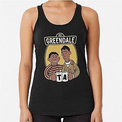 Troy and Abed Racerback Tank Top