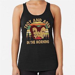 Troy and Abed in the Morning Racerback Tank Top