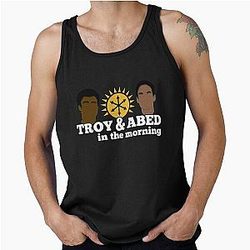 Community Troy and Abed in the Morning Tank Top
