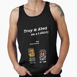 Troy Abed Poster Vintage Tank