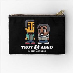 Troy and Abed Zipper Pouch