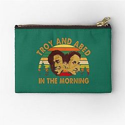Troy and Abed in the Morning Zipper Pouch