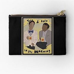 Troy and Abed in the Morning Zipper Pouch