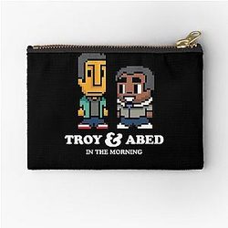 My Favorite People Troy Abed Art Zipper Pouch