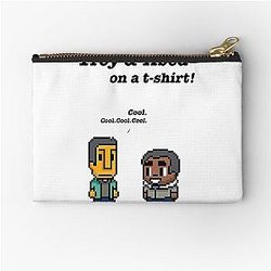 Troy and Abed's Community Mens Best Zipper Pouch