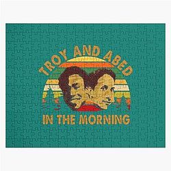 Troy and Abed in the morning Jigsaw Puzzle