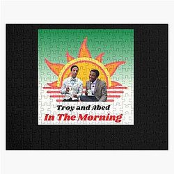 Troy And Abed Art Lover Gift Jigsaw Puzzle
