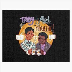 Troy And Abed In The Morning Jigsaw Puzzle