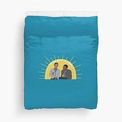Troy and Abed in the Morning Community Duvet Cover
