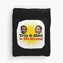 Troy And Abed In The Morning Duvet Cover